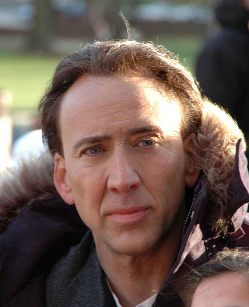 Nicolas Cage - foto de Kirk Weaver sursa Wikipedia 