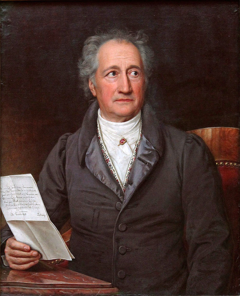 Johann Wolfgang Goethe depre încredere