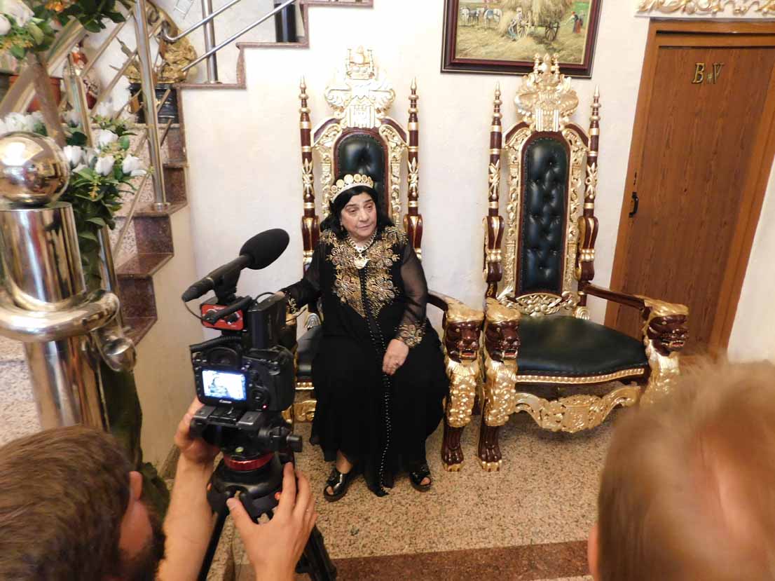 Regina magiei albe, Maria Câmpina, a reușit să-i impresioneze pe jurnaliștii de la tv Moscova